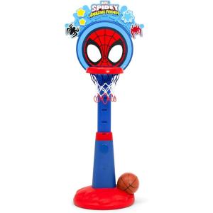 imageDelta Children Disney Mickey Mouse Plastic Basketball Set  Includes Basketball Hoop 1 Basketball and Ball Pump RedBlackSpidey and His Amazing Friends