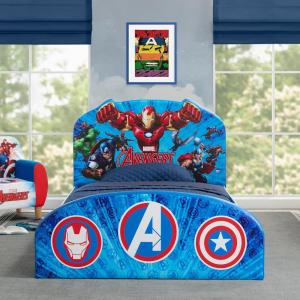 imageDelta Children Minions Upholstered Twin Bed BlueMarvel Avengers
