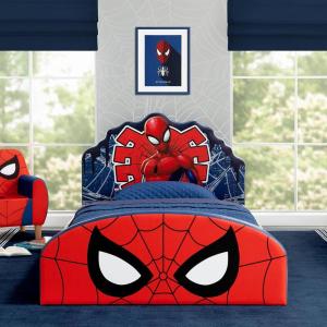 imageDelta Children Minions Upholstered Twin Bed BlueMarvel Spiderman