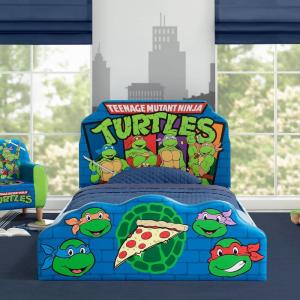 imageDelta Children Minions Upholstered Twin Bed BlueTeenage Mutant Ninja Turtles