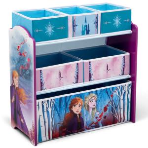 imageDisney Frozen II 6 Bin Design and Store Toy Organizer by Delta Children Greenguard Gold CertifiedDisney Frozen II