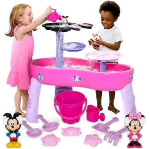 imagePAW Patrol Water Table by Delta Children  3Tier Water Table with 11Piece Toy Set BlueMinnie Mouse