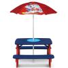 imageDelta Children 4 Seat Activity Picnic Table with Umbrella and Lego Compatible Tabletop PAW PatrolPaw Patrol