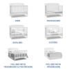 imageDelta Children Archer 4in1 Crib BiancaBianca White