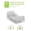 imageDelta Children Bennett Wood Toddler Bed  Greenguard Gold Certified Bianca WhiteBianca White