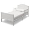 imageDelta Children Bennett Wood Toddler Bed  Greenguard Gold Certified Bianca WhiteBianca White