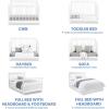 imageDelta Children Bentley S Series 4in1 Convertible Baby Crib ChocolateBianca White