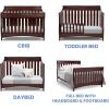 imageDelta Children Bentley S Series 4in1 Convertible Baby Crib ChocolateBlack Cherry Espresso