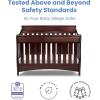 imageDelta Children Bentley S Series 4in1 Convertible Baby Crib ChocolateBlack Cherry Espresso