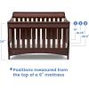 imageDelta Children Bentley S Series 4in1 Convertible Baby Crib ChocolateChocolate