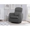 imageDelta Children Blair Slim Nursery Glider Swivel Rocker Chair CreamCharcoal