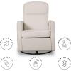 imageDelta Children Blair Slim Nursery Glider Swivel Rocker Chair CreamCream