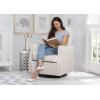 imageDelta Children Blair Slim Nursery Glider Swivel Rocker Chair CreamCream