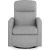 imageDelta Children Blair Slim Nursery Glider Swivel Rocker Chair CreamFrench Gray
