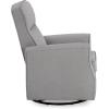 imageDelta Children Blair Slim Nursery Glider Swivel Rocker Chair CreamFrench Gray