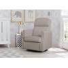 imageDelta Children Blair Slim Nursery Glider Swivel Rocker Chair CreamTaupe