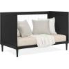 imageDelta Children Bowie 4in1 Convertible Acrylic Crib  Greenguard Gold Certified Black EbonyCrib