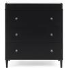 imageDelta Children Bowie 4in1 Convertible Acrylic Crib  Greenguard Gold Certified Black EbonyDresser
