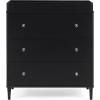 imageDelta Children Bowie 4in1 Convertible Acrylic Crib  Greenguard Gold Certified Black EbonyDresser