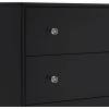 imageDelta Children Bowie 4in1 Convertible Acrylic Crib  Greenguard Gold Certified Black EbonyDresser
