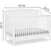 imageDelta Children Campbell 3 Drawer Dresser Midnight GreyBianca White