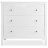 imageDelta Children Campbell 3 Drawer Dresser Midnight GreyBianca White