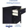imageDelta Children Campbell 3 Drawer Dresser Midnight GreyMidnight Grey