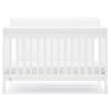 imageDelta Children Canton 4in1 Convertible Crib  Easy to Assemble Espresso CherryBianca White