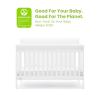 imageDelta Children Canton 4in1 Convertible Crib  Easy to Assemble Espresso CherryBianca White