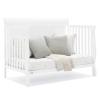 imageDelta Children Canton 4in1 Convertible Crib  Easy to Assemble Espresso CherryBianca White
