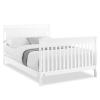 imageDelta Children Canton 4in1 Convertible Crib  Easy to Assemble Espresso CherryBianca White