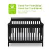 imageDelta Children Canton 4in1 Convertible Crib  Easy to Assemble Espresso CherryBlack
