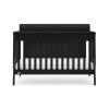 imageDelta Children Canton 4in1 Convertible Crib  Easy to Assemble Espresso CherryBlack Ebony