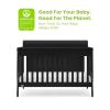 imageDelta Children Canton 4in1 Convertible Crib  Easy to Assemble Espresso CherryBlack Ebony