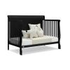 imageDelta Children Canton 4in1 Convertible Crib  Easy to Assemble Espresso CherryBlack Ebony