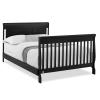 imageDelta Children Canton 4in1 Convertible Crib  Easy to Assemble Espresso CherryBlack Ebony