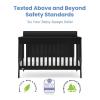 imageDelta Children Canton 4in1 Convertible Crib  Easy to Assemble Espresso CherryBlack Ebony