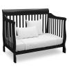 imageDelta Children Canton 4in1 Convertible Crib  Easy to Assemble Espresso CherryEbony Black