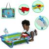 imageDelta Children CoComelon Water Activity Table  Collapsible ampamp Portable  Ideal for Travel  Outdoor Kids Water Sensory Table BlueCocomelon