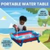 imageDelta Children CoComelon Water Activity Table  Collapsible ampamp Portable  Ideal for Travel  Outdoor Kids Water Sensory Table BlueMickey Mouse