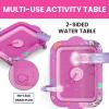 imageDelta Children CoComelon Water Activity Table  Collapsible ampamp Portable  Ideal for Travel  Outdoor Kids Water Sensory Table BlueMinnie Mouse