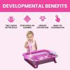 imageDelta Children CoComelon Water Activity Table  Collapsible ampamp Portable  Ideal for Travel  Outdoor Kids Water Sensory Table BlueMinnie Mouse