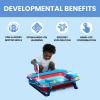 imageDelta Children CoComelon Water Activity Table  Collapsible ampamp Portable  Ideal for Travel  Outdoor Kids Water Sensory Table BluePaw Patrol
