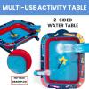 imageDelta Children CoComelon Water Activity Table  Collapsible ampamp Portable  Ideal for Travel  Outdoor Kids Water Sensory Table BluePaw Patrol
