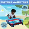 imageDelta Children CoComelon Water Activity Table  Collapsible ampamp Portable  Ideal for Travel  Outdoor Kids Water Sensory Table BluePaw Patrol