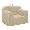 imageDelta Children Cozee Corduroy Foam Chair BlueCream