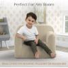 imageDelta Children Cozee Corduroy Foam Chair BlueCream