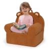 imageDelta Children Deluxe Cozee Chair Pink CatBrown Teddy Bear