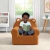 imageDelta Children Deluxe Cozee Chair Pink CatBrown Teddy Bear