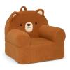 imageDelta Children Deluxe Cozee Chair Pink CatBrown Teddy Bear